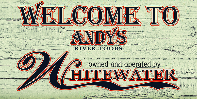 Andy's River Toobs, owned and operated by Whitewater
